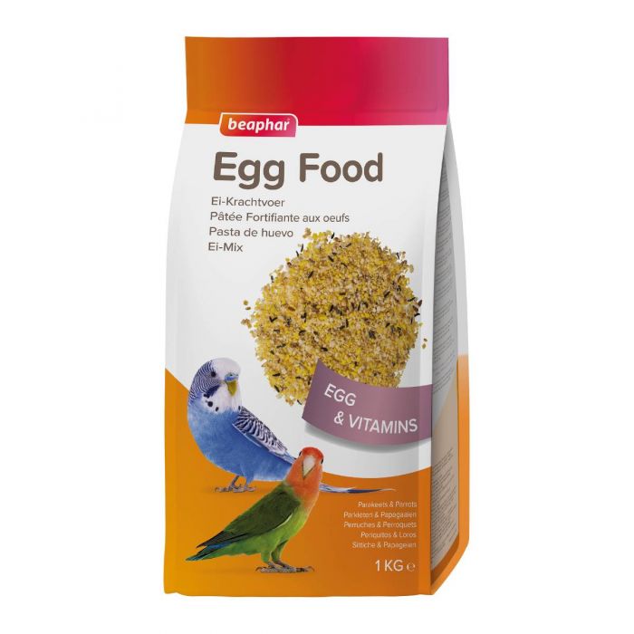 Beaphur egg food for parrots and parakeets 1kg