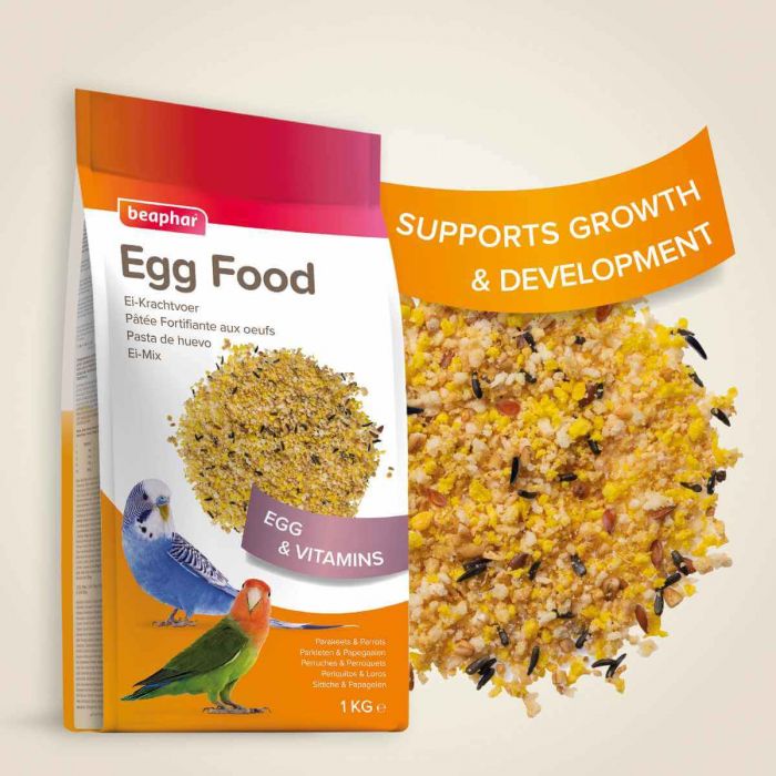 Beaphur egg food for parrots and parakeets 1kg