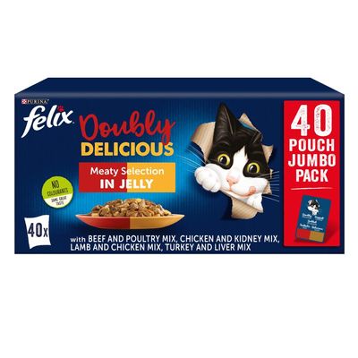 Felix Doubly Delicious 40 pack