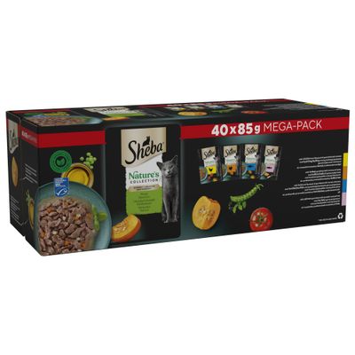 Sheba Natures collection 40x85g mega pack