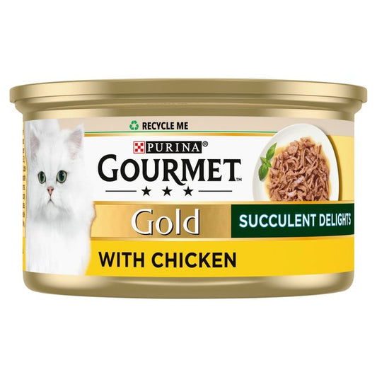 Gourmet gold succulent delights with chicken