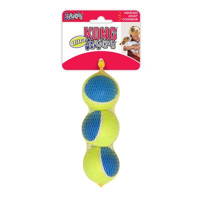 Kong  Squeakair Tennis balls 3pk