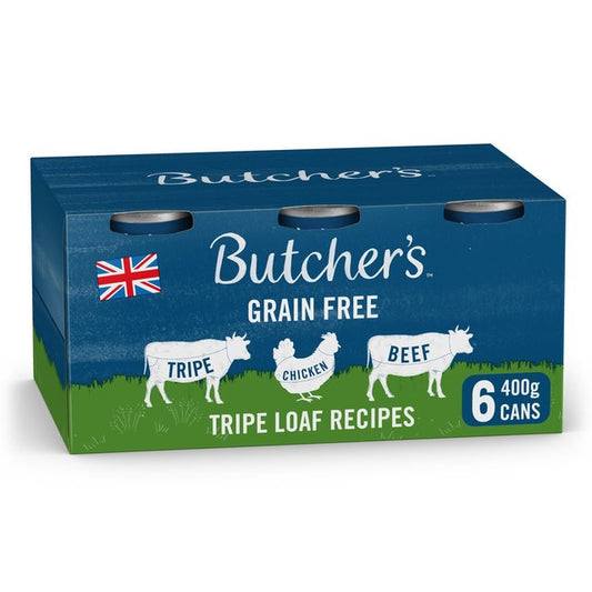 Butcher's 6 pack. Tripe loaf recipe.