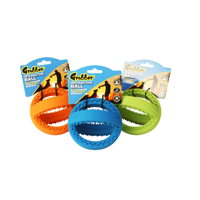 Grubber interactive ball.