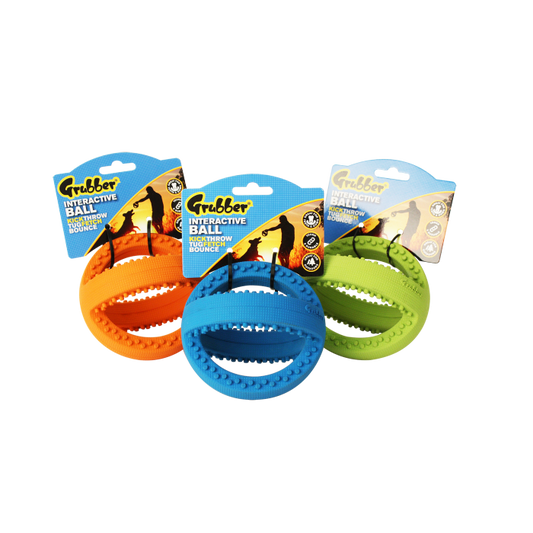 Grubber interactive ball.