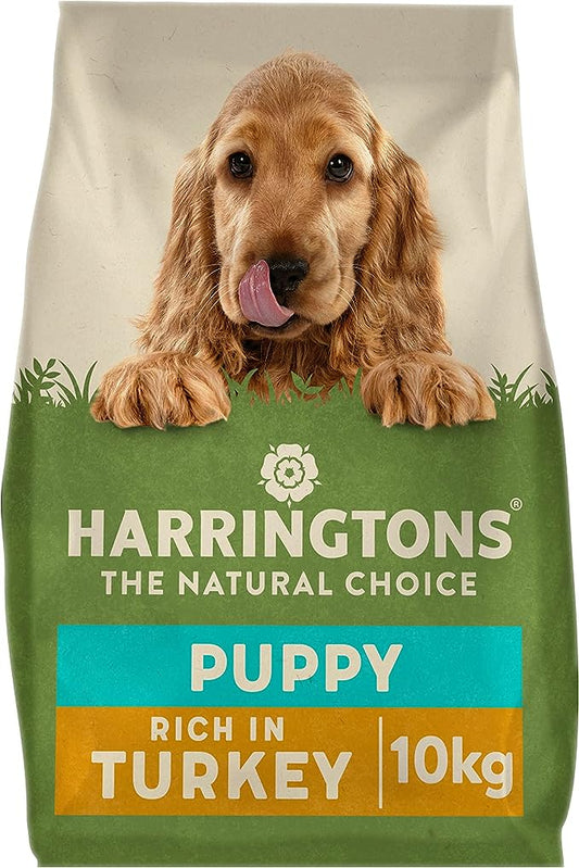 Harringtons puppy 1.7kg. Rich in turkey and rice.