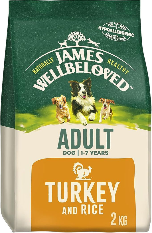 James Wellbeloved. Adult Turkey and Rice.