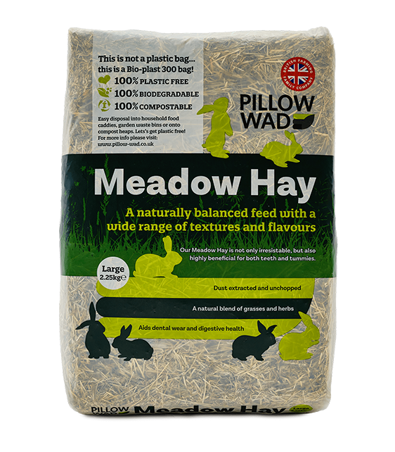 Pillow wad meadow hay