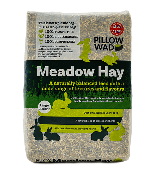 Pillow wad meadow hay