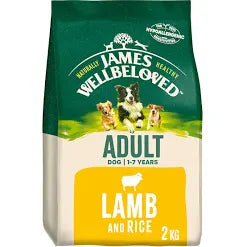 James Wellbeloved Adult Lamb and Rice 2kg