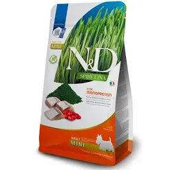 N&D Spirulina nutrition for small adult dogs 2kg