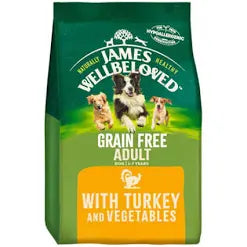 James Wellbeloved Grain Free with Turkey and Vegetables 1.5kg