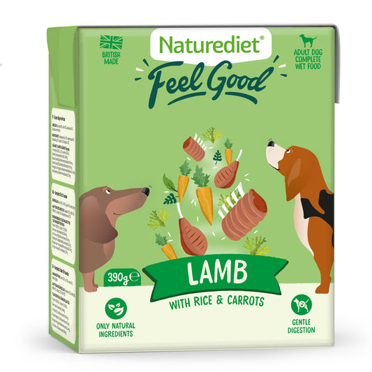 Naturediet freshly prepared Lamb.