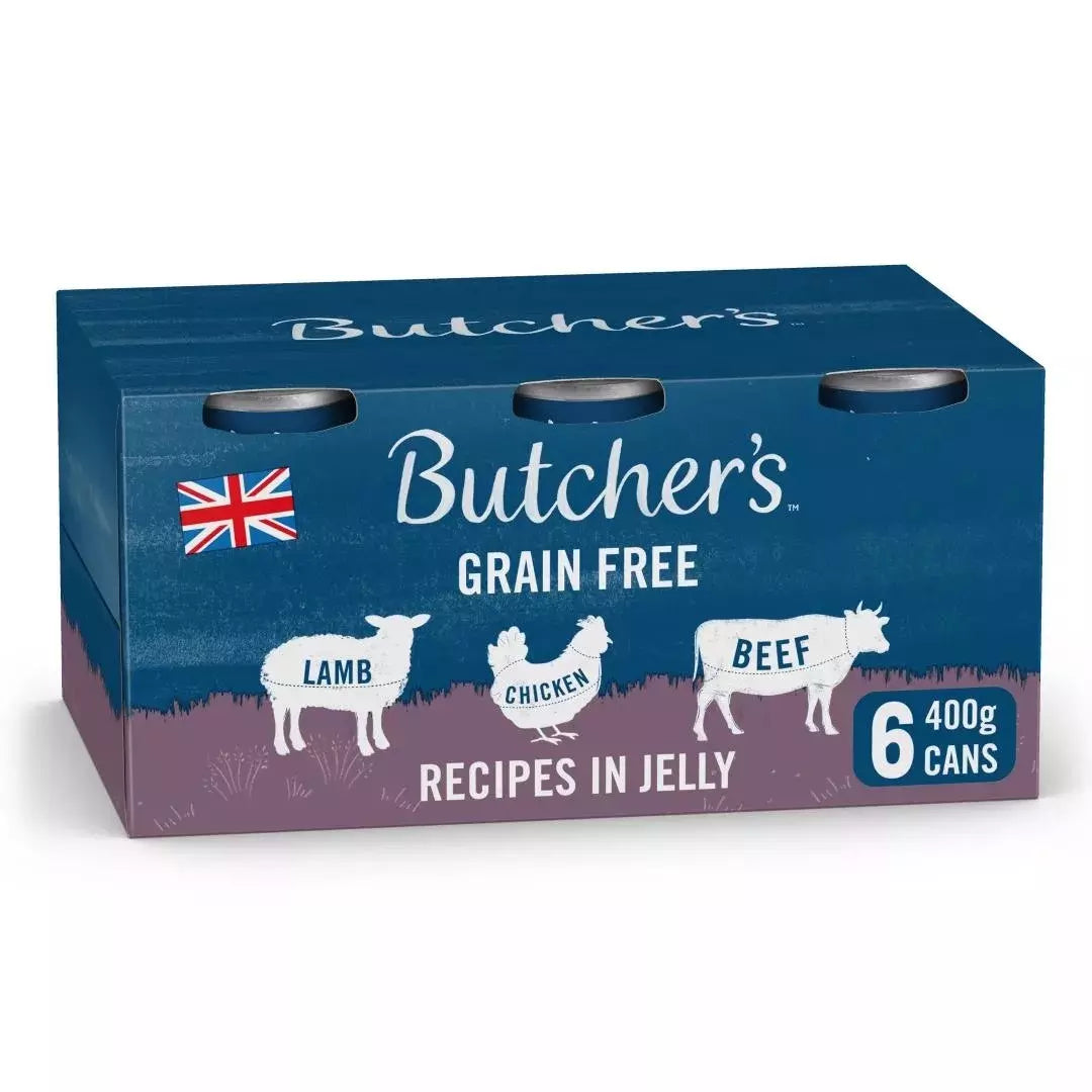 Butchers Grain Free Recipe in Jelly