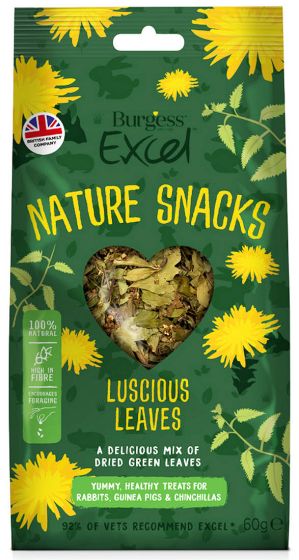 Burgess Excel Nature snacks Luscious leaves