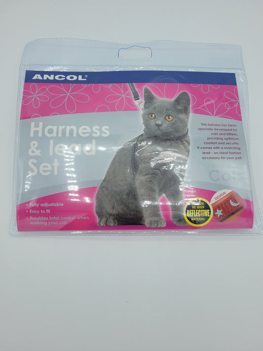 Ancol cat harness and lead set.